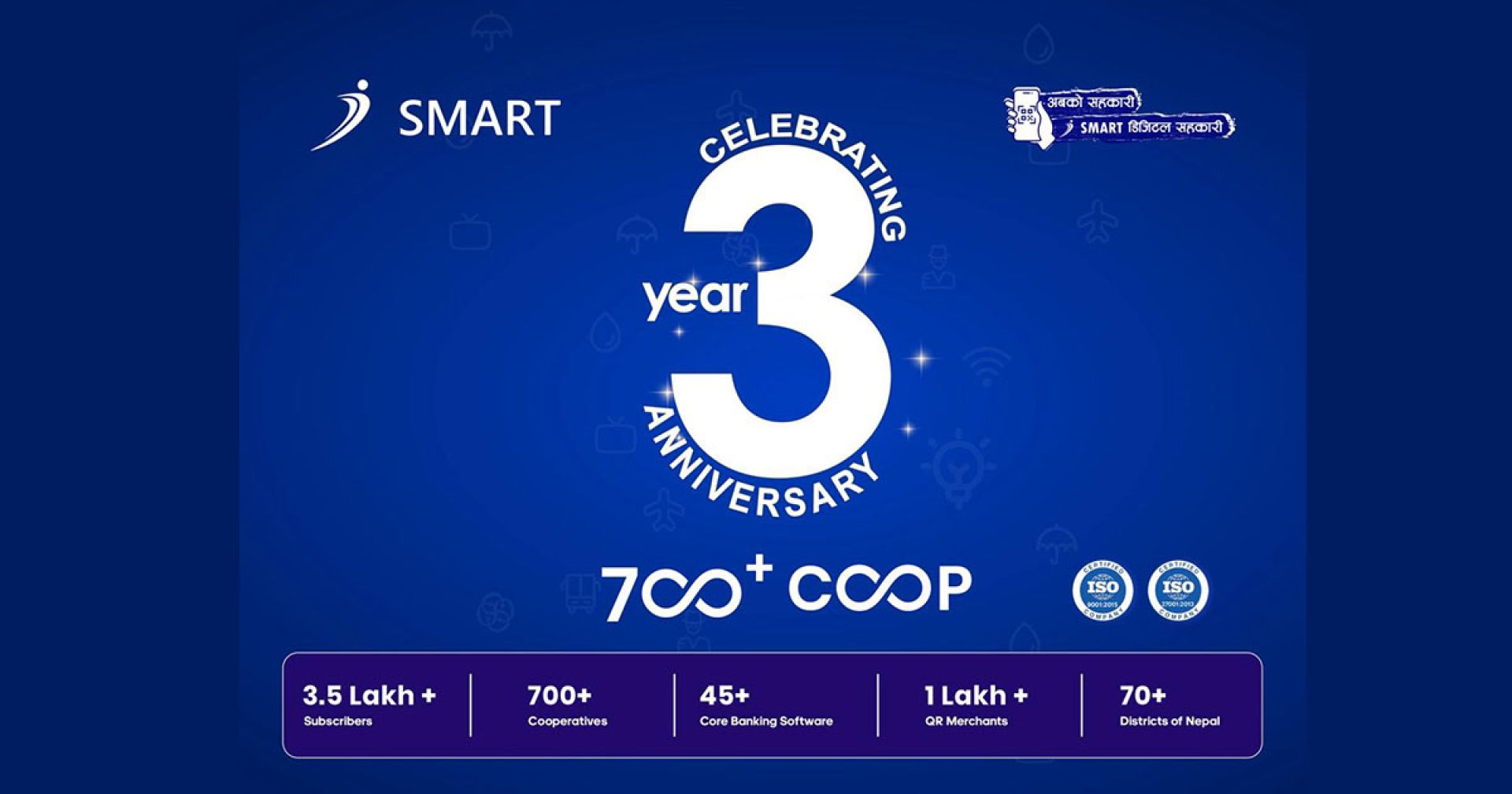 ‘आईस्मार्ट’को वार्षिकोत्सव अफर: १० प्रतिशत छुटसहित १ महिना नि:शुल्क परीक्षण